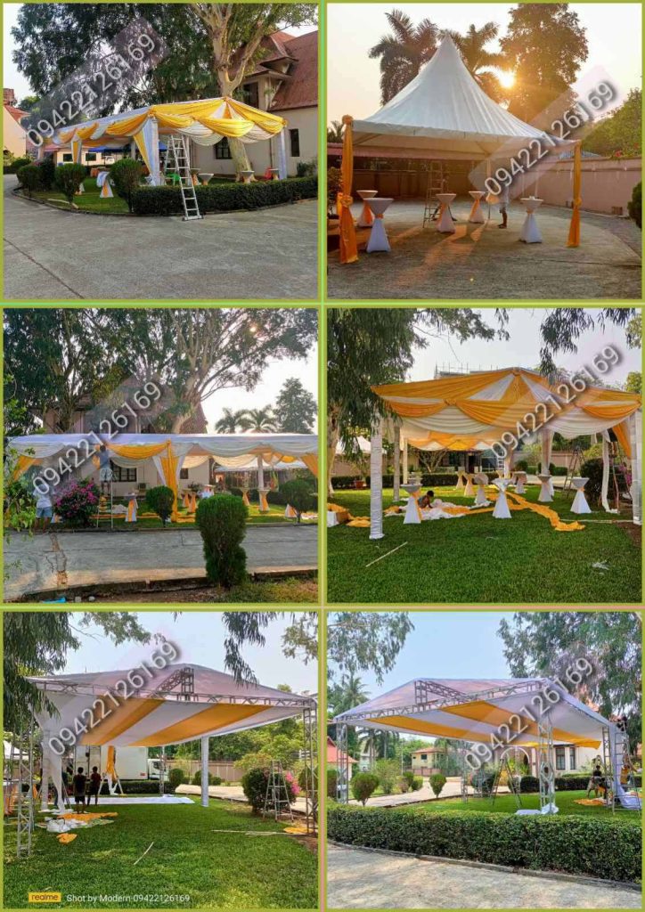 Event Tent, Wedding Tent Rental, Aircon Rental, Flooring , Stage & Decorations