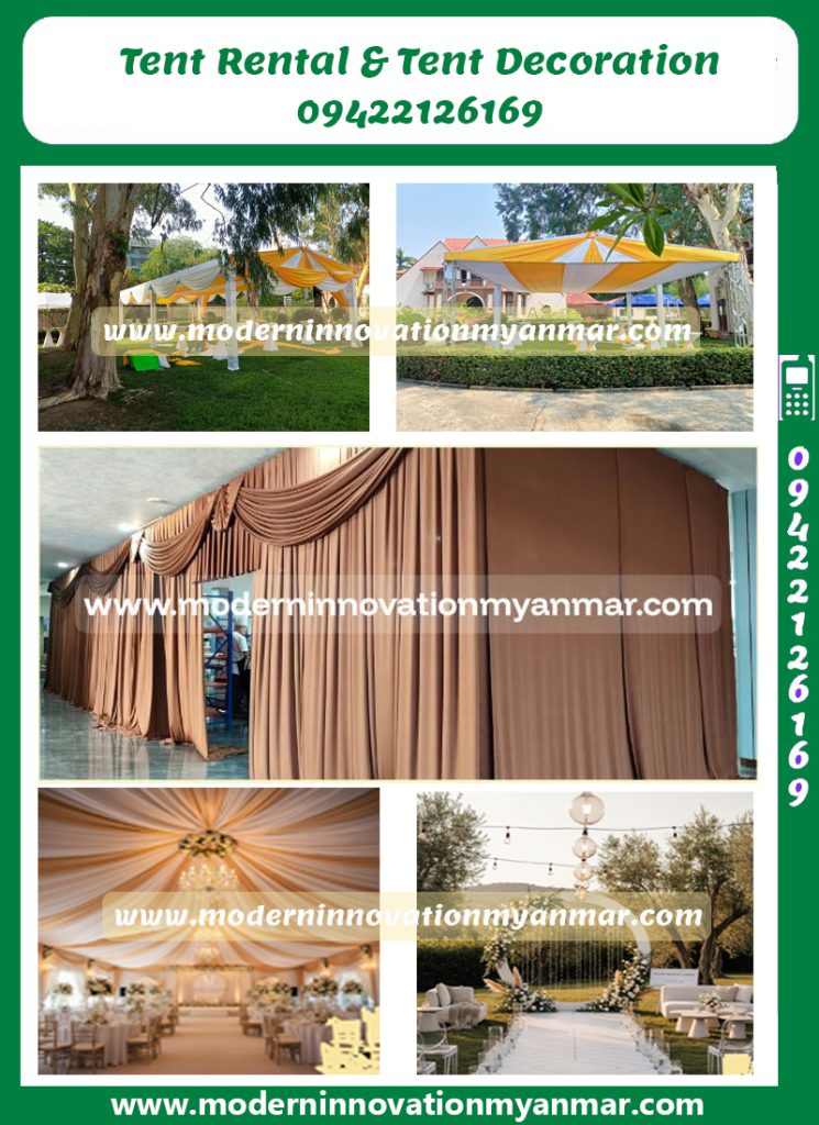 Event Tent, Wedding Tent Rental, Aircon Rental, Flooring , Stage & Decorations